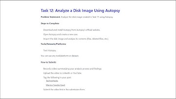 Disk Image Analysis with Autopsy | TechnoHacks Internship Task 12 | DFIR Practical Walkthrough