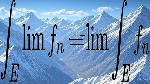 Intégration au sens d