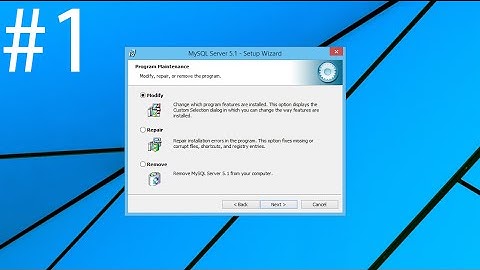 SQL Tutorial #1   Installation and configuration of SQL software
