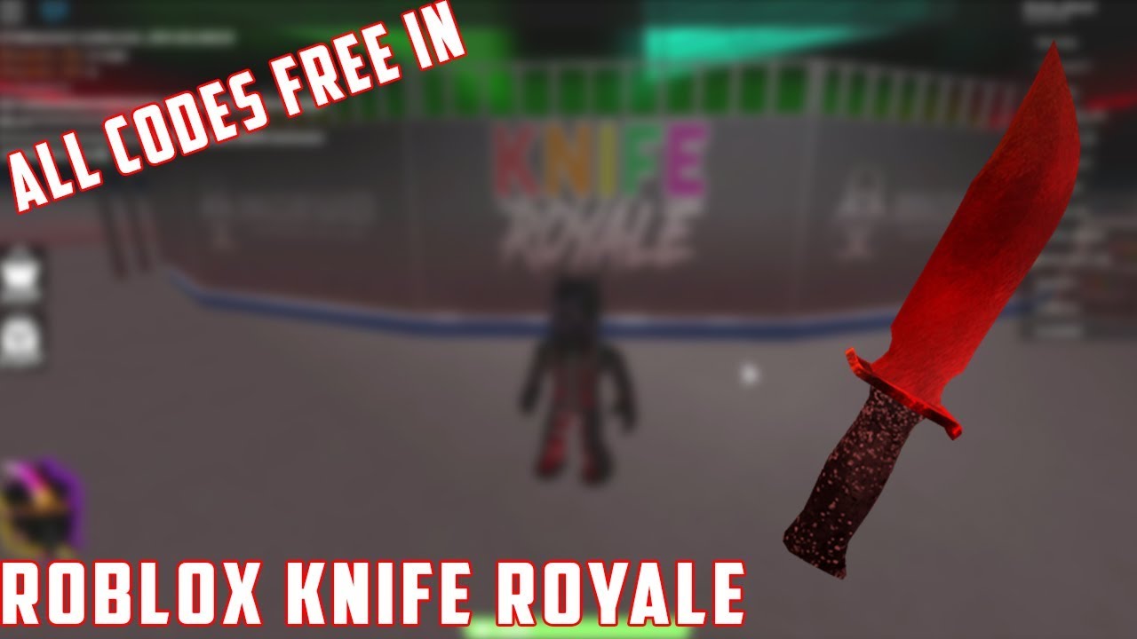 Codes How To Get Free Skins In Roblox Knife Royale Youtube - roblox knife royale codes 2018