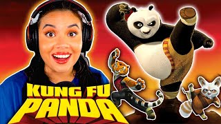 KUNG FU PANDA (2008) MOVIE REACTION *BEST KUNG FU ANIMATED SERIES EVER* ACTRESS REACTS