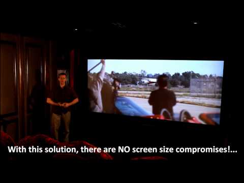 Home Theater multiple aspect ratio demonstration