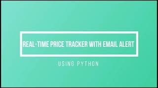 Real-time Price Tracker with Email Alert using Python