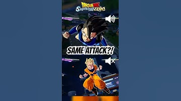 Shallot & Goku Rush Comparison | Dragon Ball: Sparking! ZERO #dragonball #dbz #goku #sparkingzero