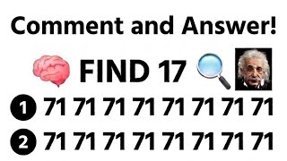 IQ Test Challenge 🧠 | Can You Solve This Math Puzzle?