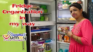 How to Organize a fridge in Smart way | Refrigerator Organization | fridge Tour
