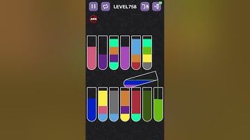 water_level_758 #watersortpuzzle #puzzle #game #sortpuzzle #color