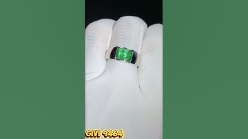 Nhẫn nam Ngọc Lục Bảo thiên nhiên - Givi 9464