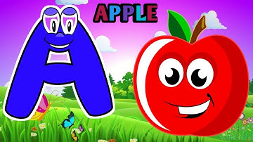 Phonics Song 2 with TWO Words in 3D - A For Airplane - ABC Alphabet Songs with Sounds for Children