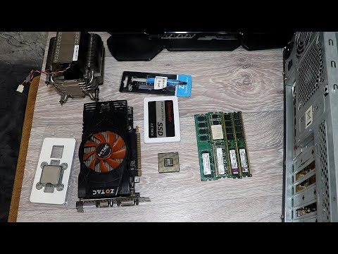 Видео: ОН ВСЕ ЕЩЕ ЖИВ! LGA775, Q9550. Собираю системник.