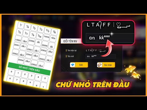 Video Free Fire - Tạo Kí Tự Đặc Biệt Chữ Nhỏ Trên Đầu - Kí... - youtube