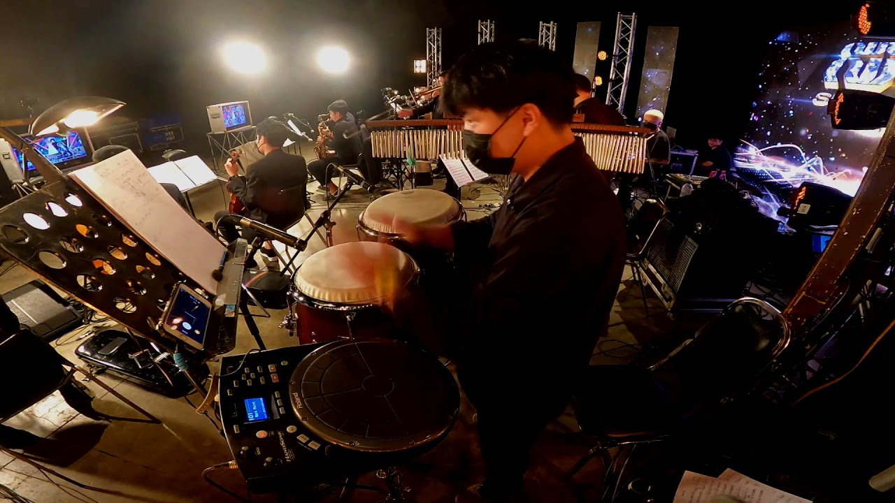 คุณลำใย - ปะแป้ง พลอยชมพู Percussion cam. กะรัตแบนด์ รายการเพชรตัดเพชรซีซั่น2