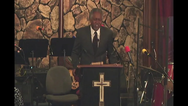 Pastor Fredrick Roberts with the Church Of Eternal...
