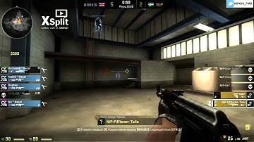 1/2 Fnatic FragOut: NiP vs Anexis