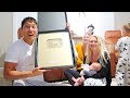Unboxing Our 1 Million Plaque! (Very Emotional)