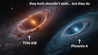 The Darkest Duel in the Universe: TON 618 vs Phoenix A