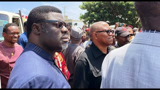 Video Surfaces, Peter Obi In Mangu Plateau State - Visit Victims Of Attacks, Raises Concern For IDPs
