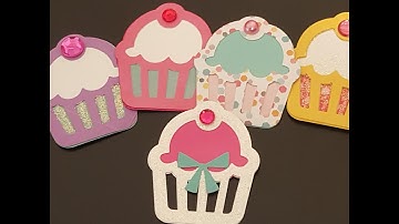 Embellishments I made with EK Tools paper punches (April 23, 2016)