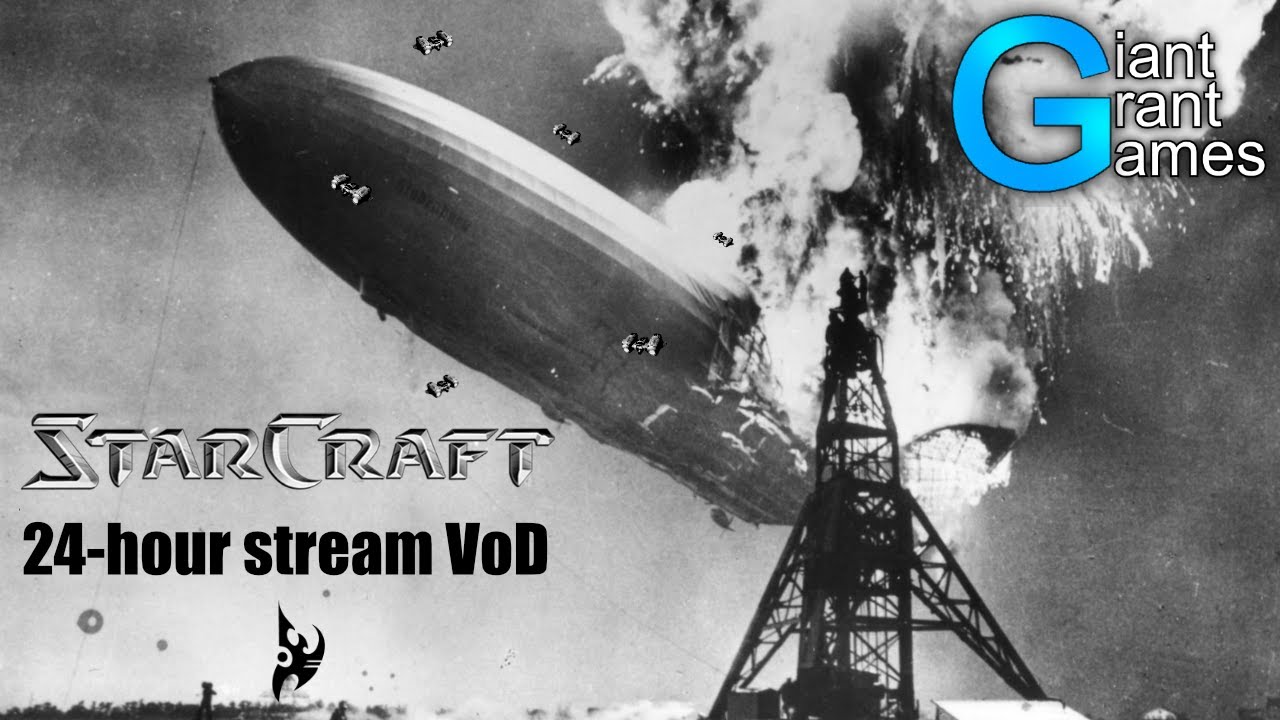 GiantGrantGames 24Hour Stream: SC1 Protoss Campaign - YouTube
