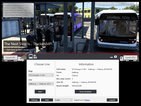 DBus Client: Make Your Own Custom Bus Lines. ETS-2