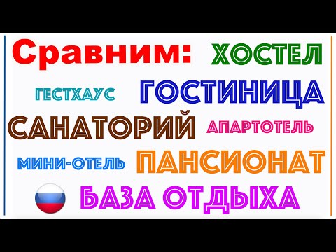 Чем различаются отель, санаторий, пансионат, хостел? Изучаем российские объекты размещения