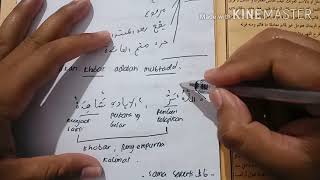 Alfiyyah Bab Ibtida' (pengertian khobar) kelas XI Agama A/B