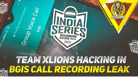 Team XLion Expose Hacking BGIS - Team R Esports Exposed Cell Recording