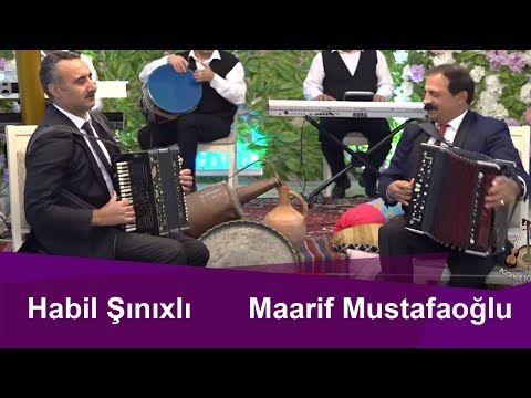 Habil Şınıxlı və Maarif Musatafaoğlunun qarmonda deyişməsi