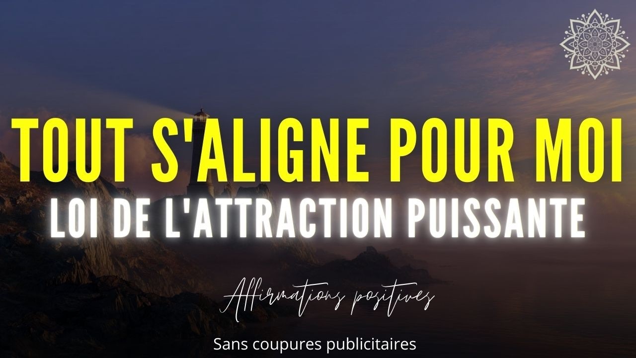 Écoute ceci quand tu doutes : Tout travaille en ta faveur (Affirmations Puissantes)