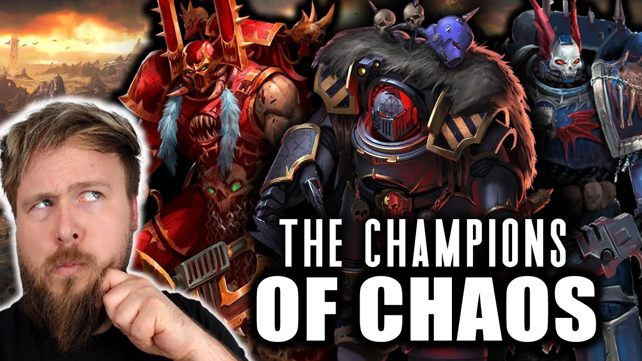 Every Type Of Chaos Champion EXPLAINED! | Warhammer 40K Lore