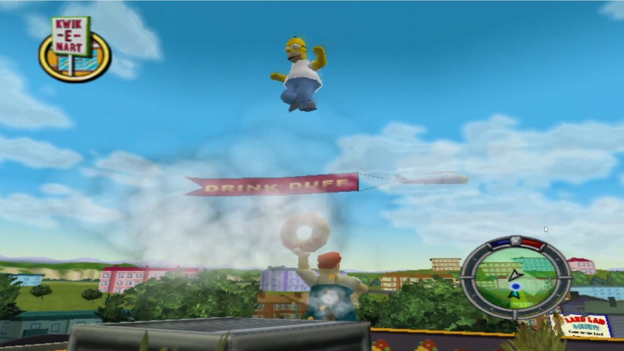 Los  Simpsons Hit & Run 01 | Comenzamos con la introducción con Homero