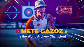 METE GAZOZ DÜNYA ŞAMPİYONU OLDU! 🇹🇷🥇🏹🎯