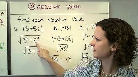 Operations with Complex Numbers- part 1