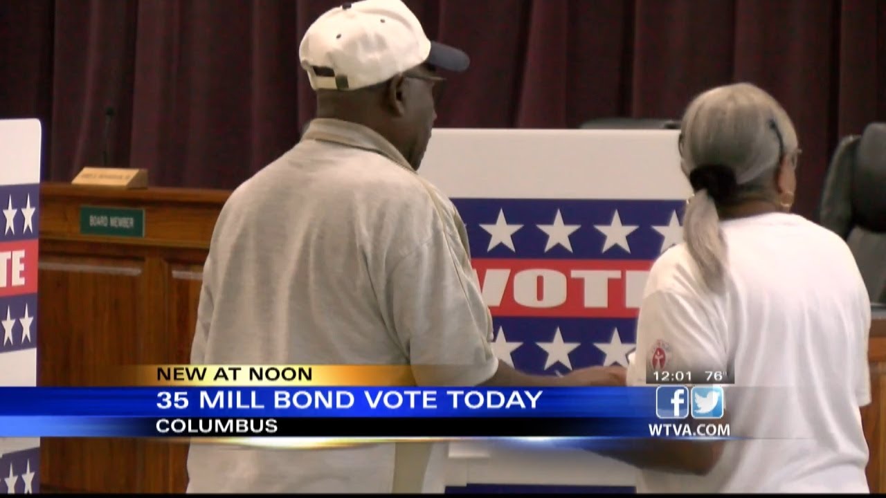 Columbus citizens voting Tuesday on school bond issue - YouTube