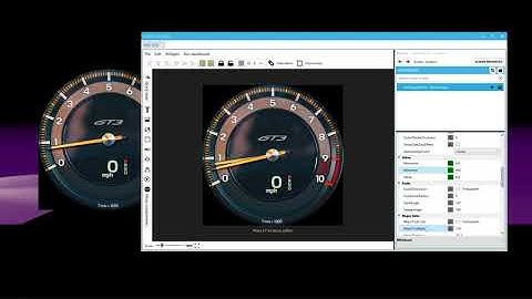 SIM HUB DASH STUDIO 992 GT3 GAUGE TEST SETTINGS