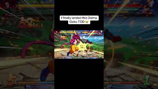 I landed this Daima Goku TOD 😭😭😭| Dragon Ball Fighterz #dbfz  #dragonballz #dragonballfighterz