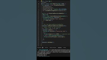 Java Concurrency: Handling Rejected Tasks Using RejectedExecutionHandler