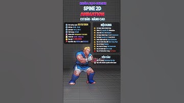 KHÓA HỌC ONLINE  - SPINE 2D ANIMATION CƠ BẢN - NÂNG CAO - LỚP K3