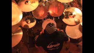 Vinnie Paul - Behind the scenes filming DDRUM promo video - Overhead Camera - RAW and UNCENSORED