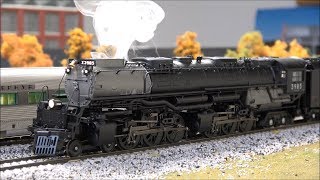 Review: Broadway Limited Challenger 4664 Loco w/Paragon 3! Steaming Whistle! BLI