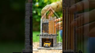 Satisfying Mini Brick House Construction 🔥 Realistic Tiny Home Build