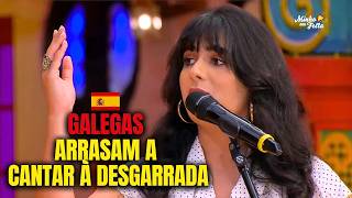 GALEGAS À DESGARRADA 🇪🇸 ENCANTARAM OS PORTUGUESES! 🇵🇹 Lupe Blanco e Núria Penas ARRASARAM! 🎤