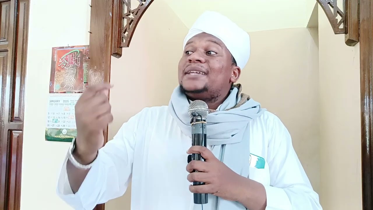 Jumuah khutbah... Kutoa Kwa ajili ya Mwenyezimungu.... Ustadh Abeid Said Ali Hasan 