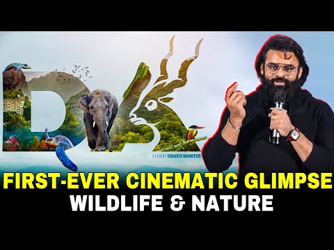 Hero Sai Dharam Tej Speech At FIRST-EVER CINEMATIC Glimpse of WILDLIFE & Nature | TFPC - TFPC