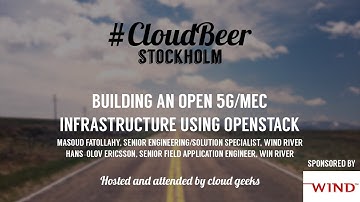 Building an Open 5G/MEC Infrastructure using Openstack