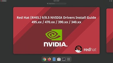 Red Hat (RHEL) 9/8.5 NVIDIA Drivers Install Guide [580.82.09]