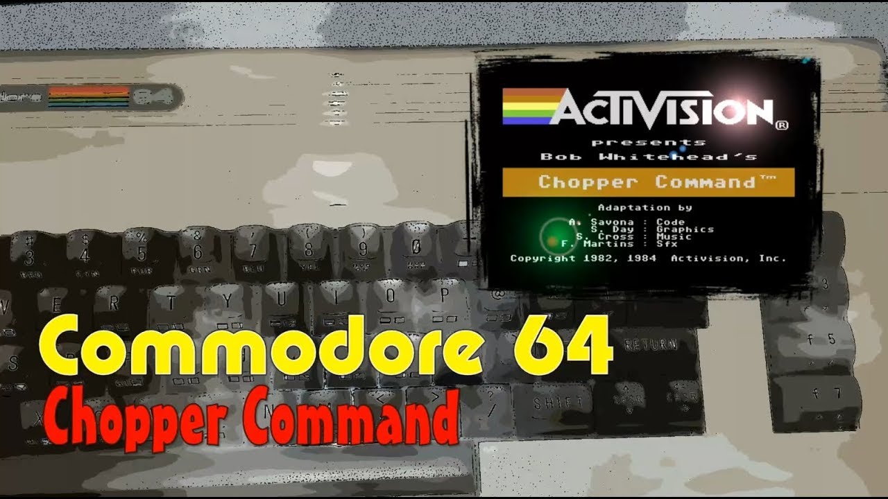 Commodore 64 =Chopper Command= YouTube