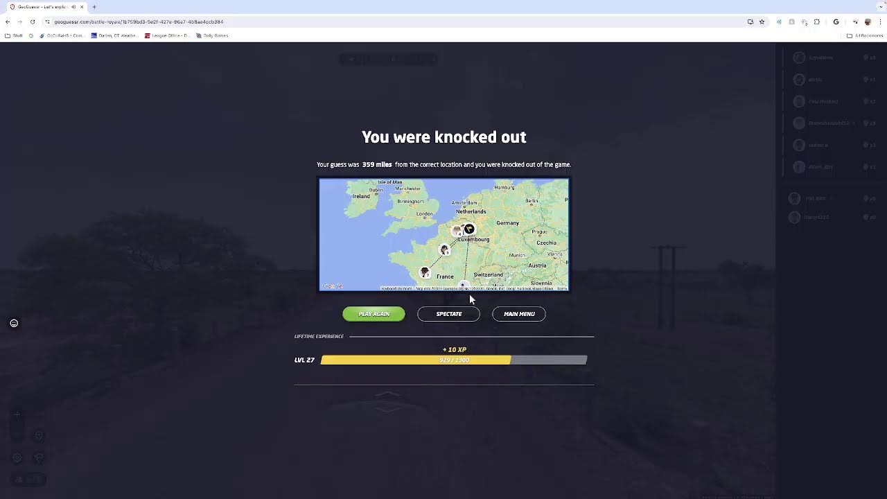 Playing Geoguessr untill I win a game - YouTube