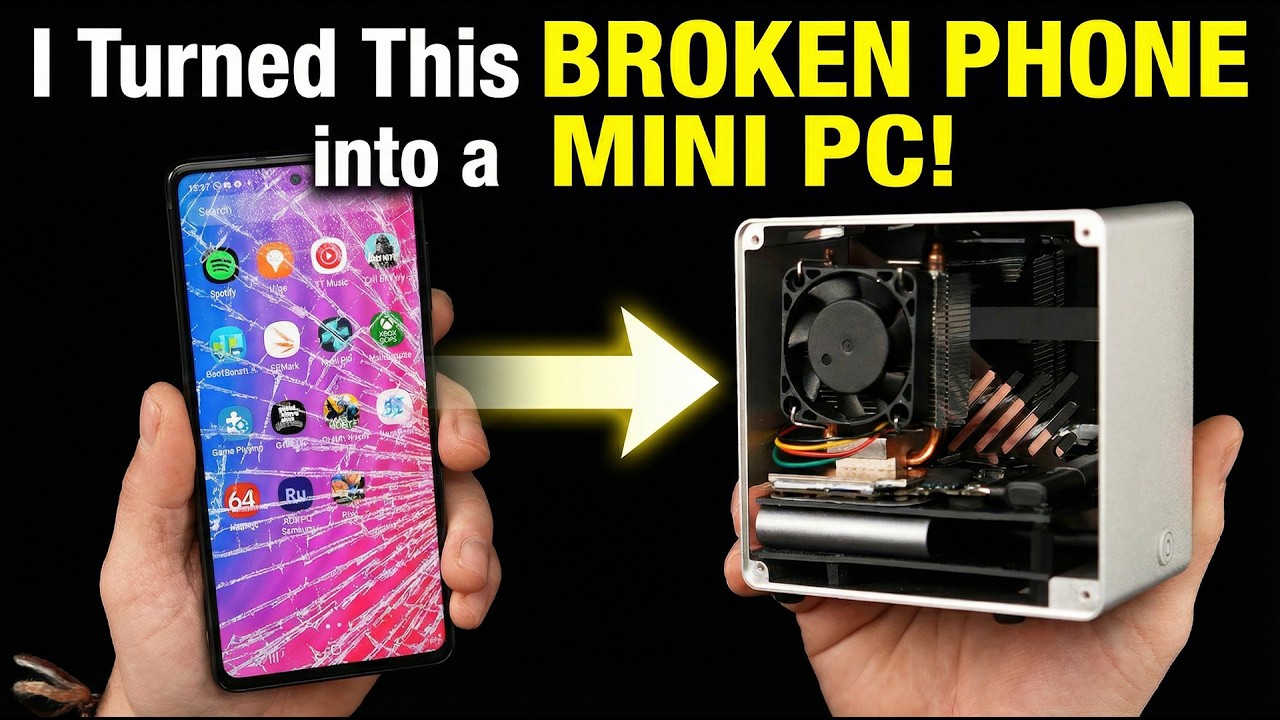 I Turned This Broken Phone into a DeX-Powered Mini PC!