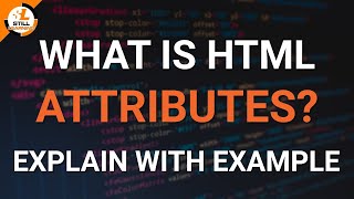 What is HTML attributes Explain with example  |  HTML tutorials in Hindi  |  Interview Questions
